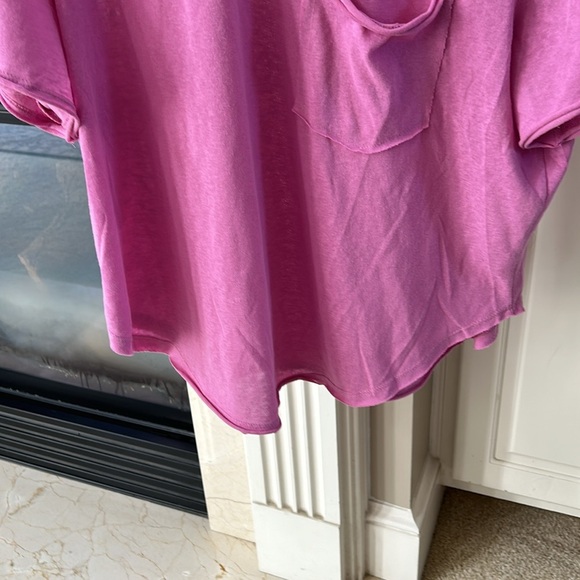 Vestique Pink Relaxed Fit Tee - Picture 6 of 8